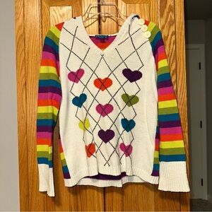 The Children’s Place hooded sweater L for a girl 10/12